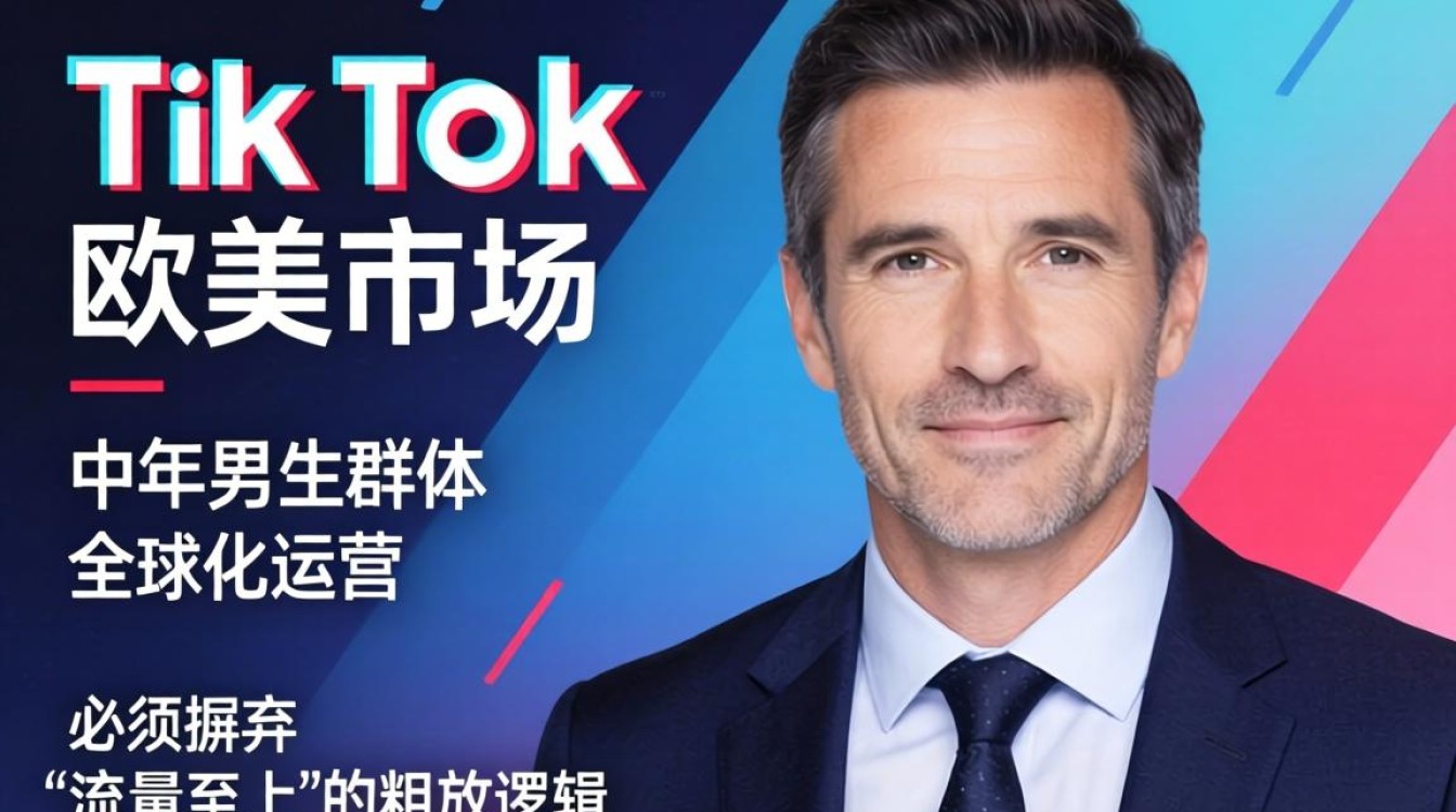 TikTok 欧美中年男怎么运营