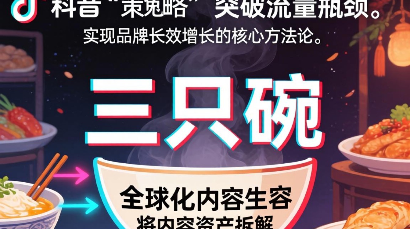 TikTok 三只碗 出海内容创作技巧