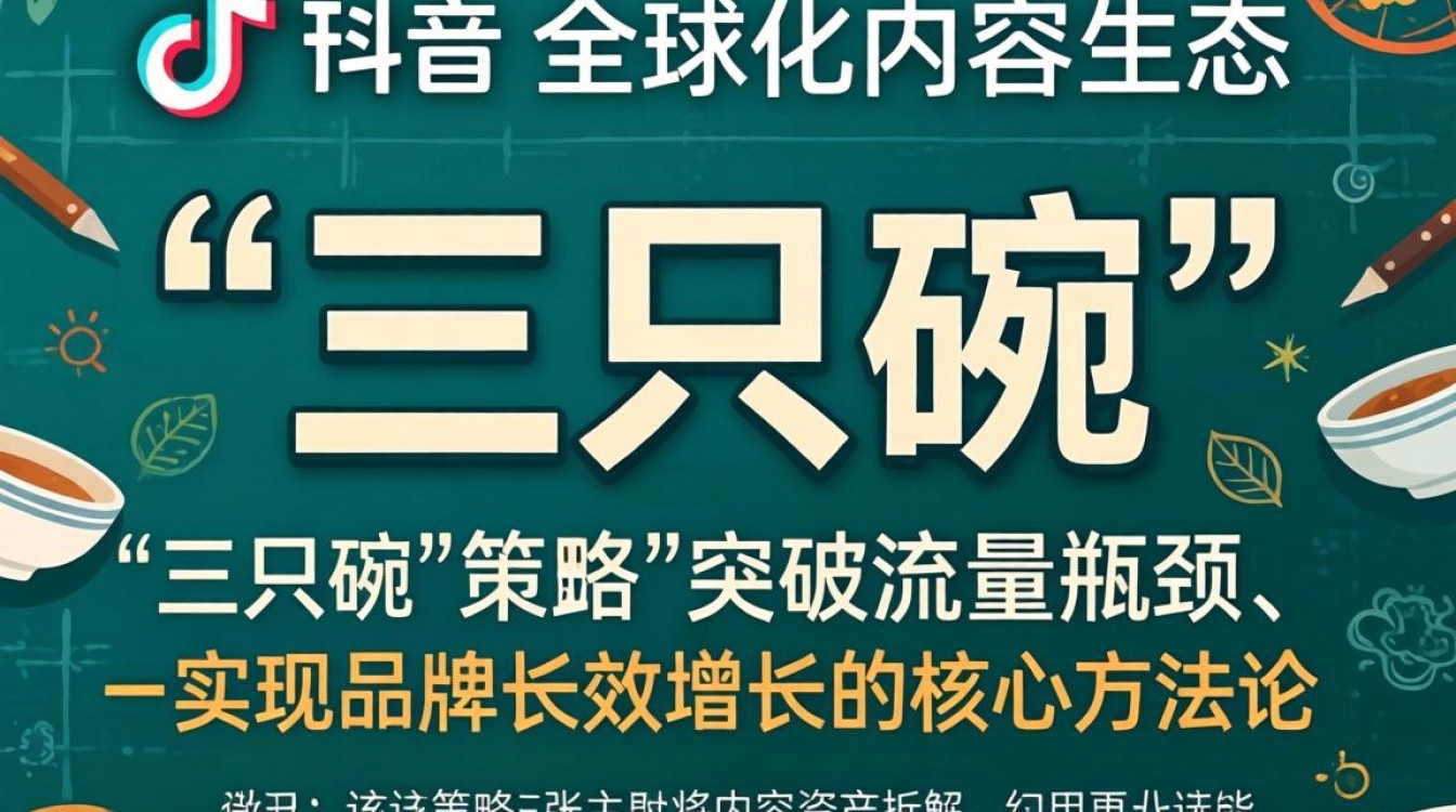 TikTok 三只碗 出海内容创作技巧