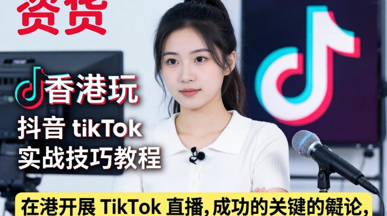 直播带货 香港玩抖音tiktok 实战技巧教程