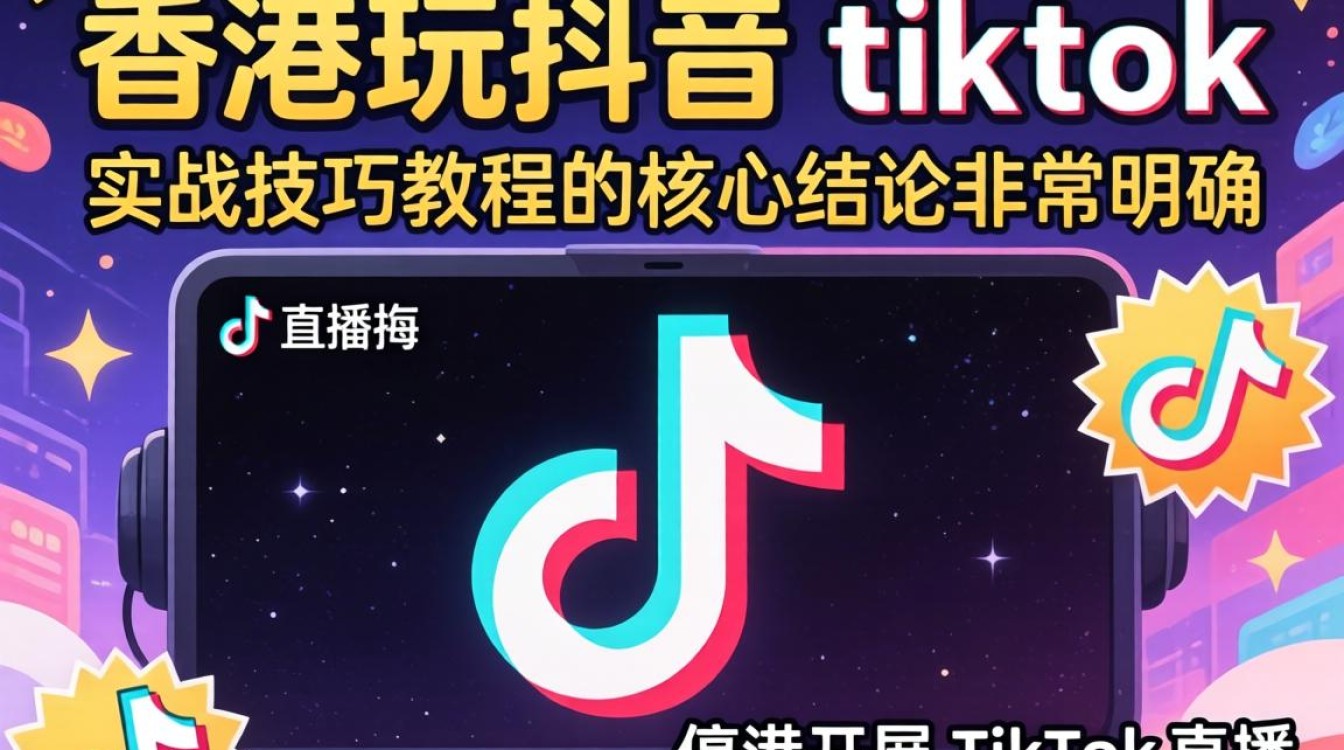 直播带货 香港玩抖音tiktok 实战技巧教程
