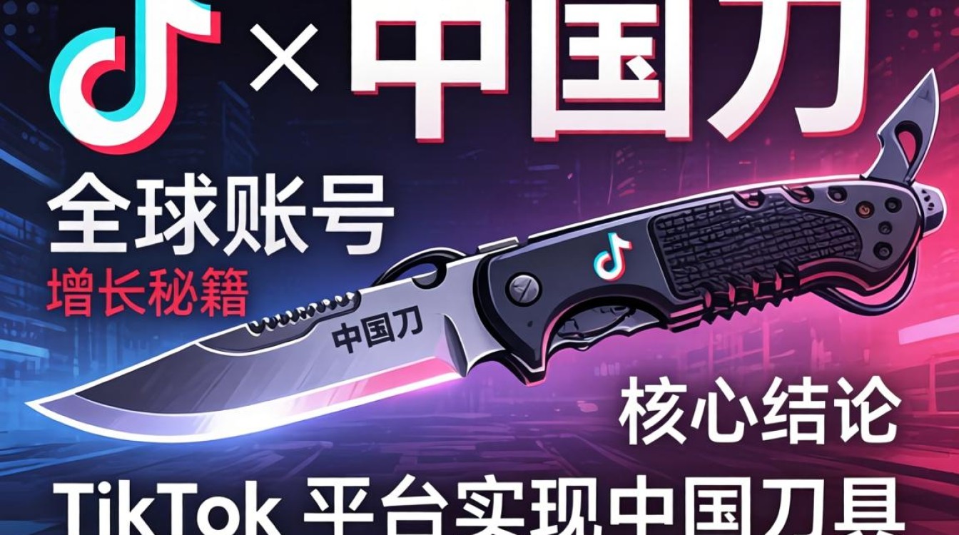 TikTok 上的中国刀全球账号粉丝增长秘籍