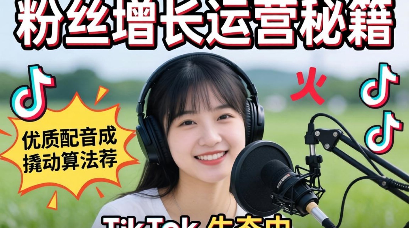 TikTok 里配音很火 粉丝增长运营秘籍