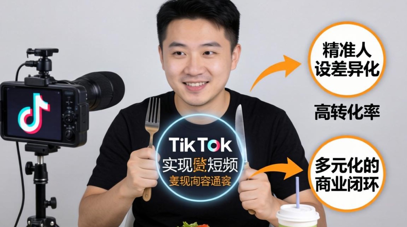 TikTok 美食博主男如何变现