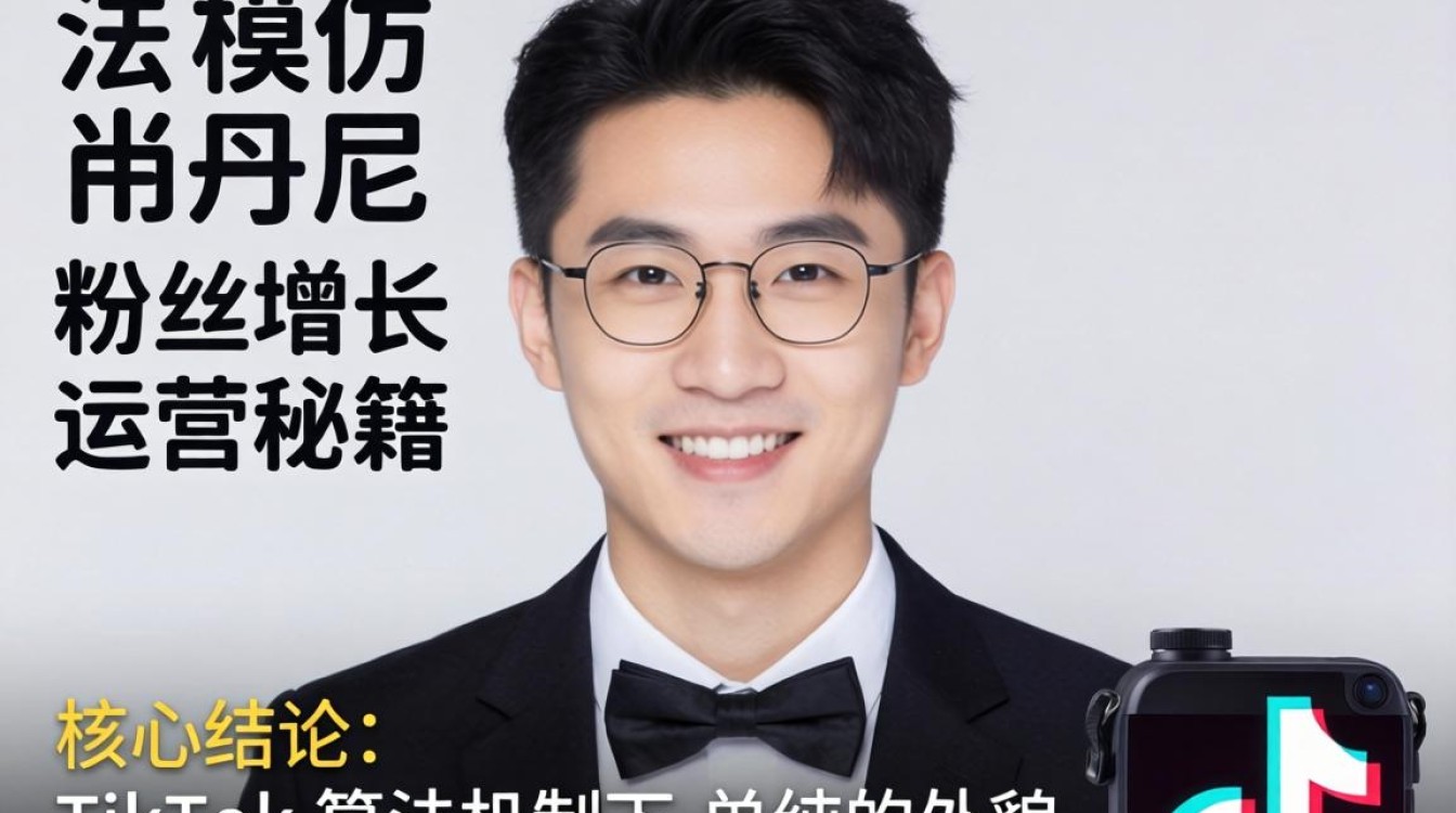 TikTok 模仿芮丹尼粉丝增长运营秘籍