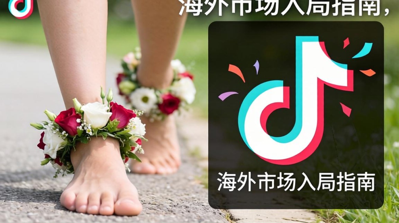TikTok 用脚戴花环 海外市场入局指南