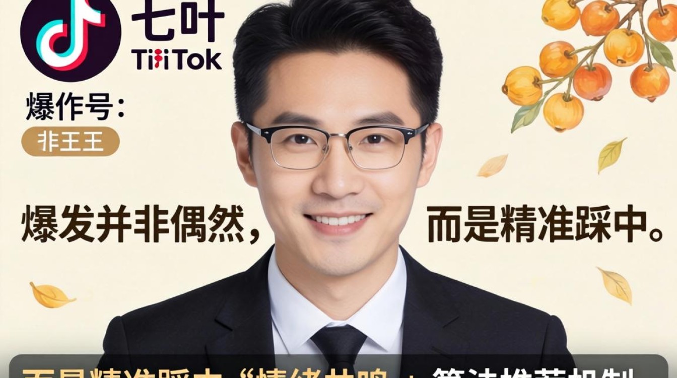 王七叶 TikTok 账号怎么获取更多流量