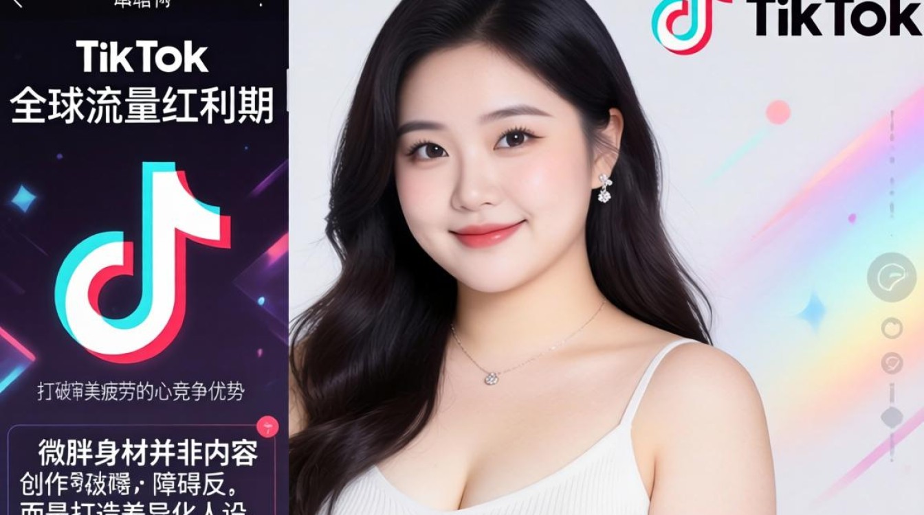 微胖女生 TikTok 运营技巧