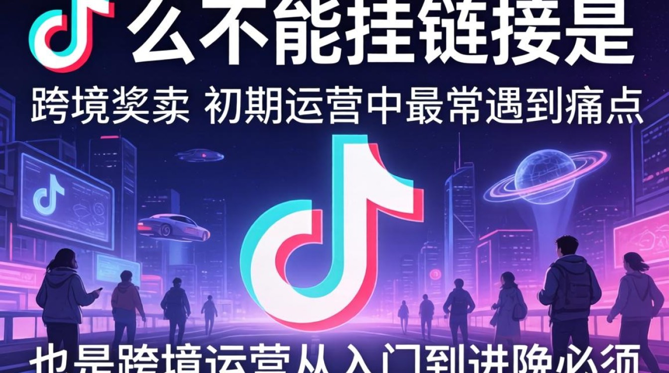 TikTok 挂链接限制原因及跨境运营从入门到进阶