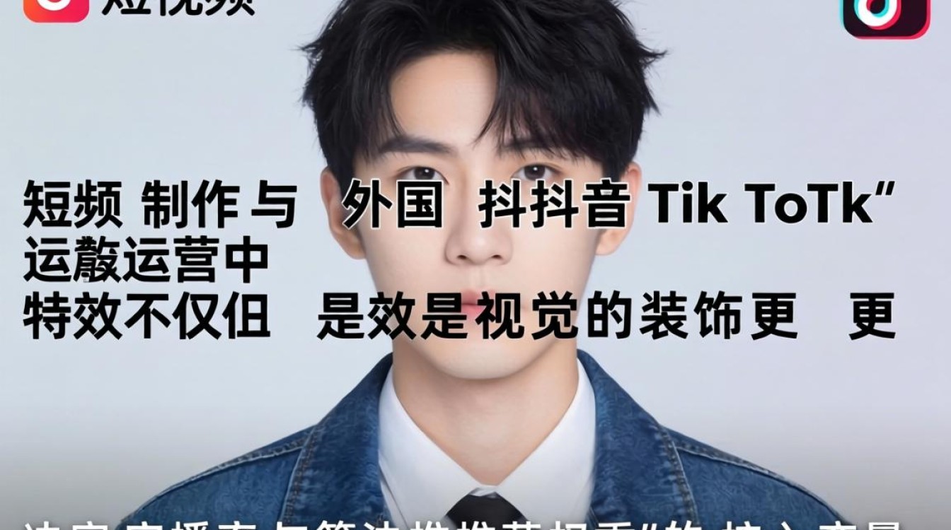 短视频制作外国抖音TikTok特效怎么提升视频质量