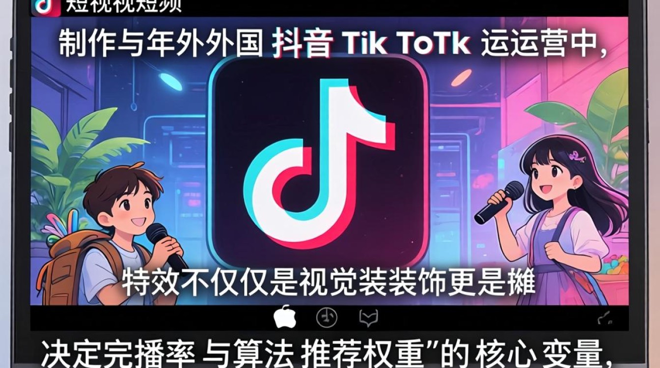 短视频制作外国抖音TikTok特效怎么提升视频质量