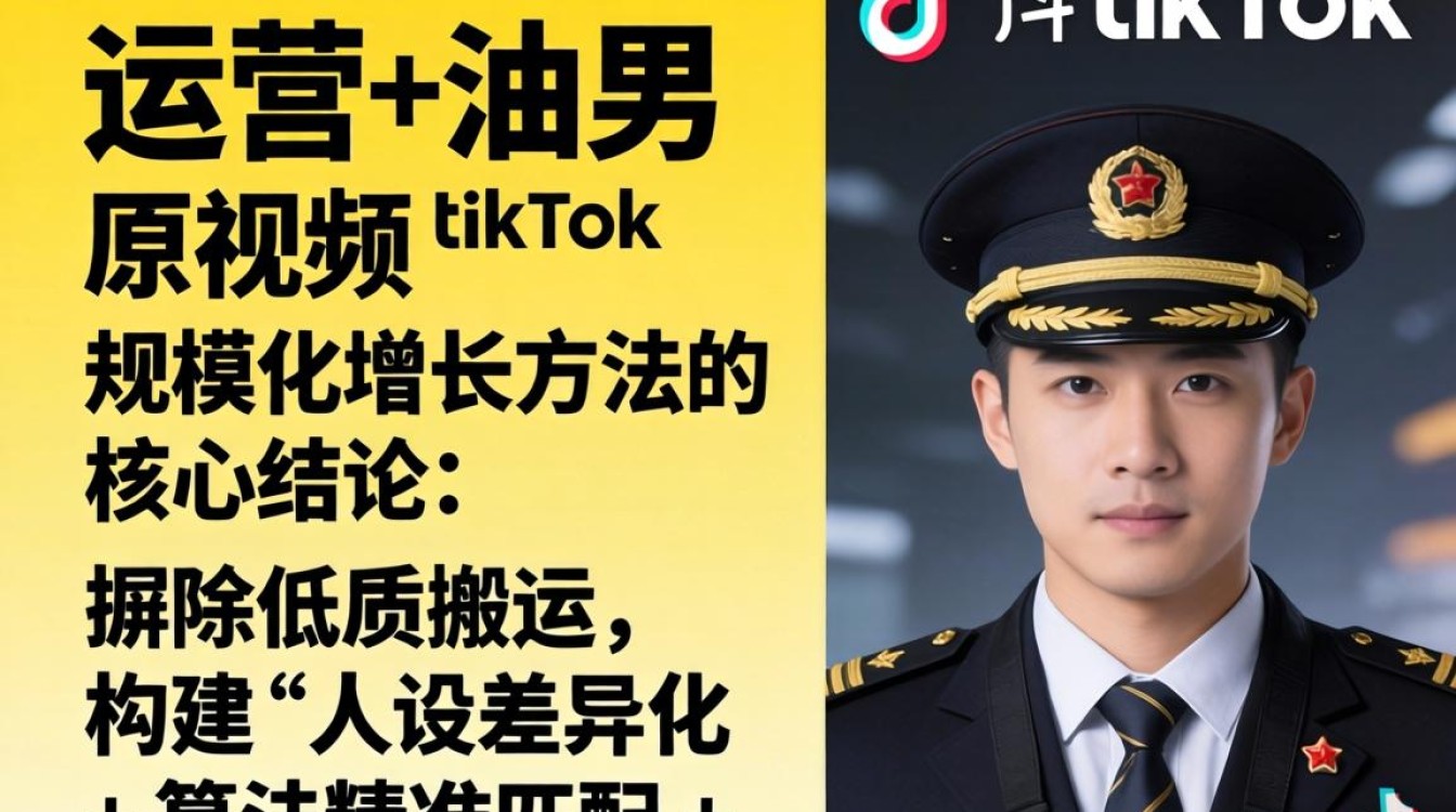 专业运营油男 TikTok 原视频