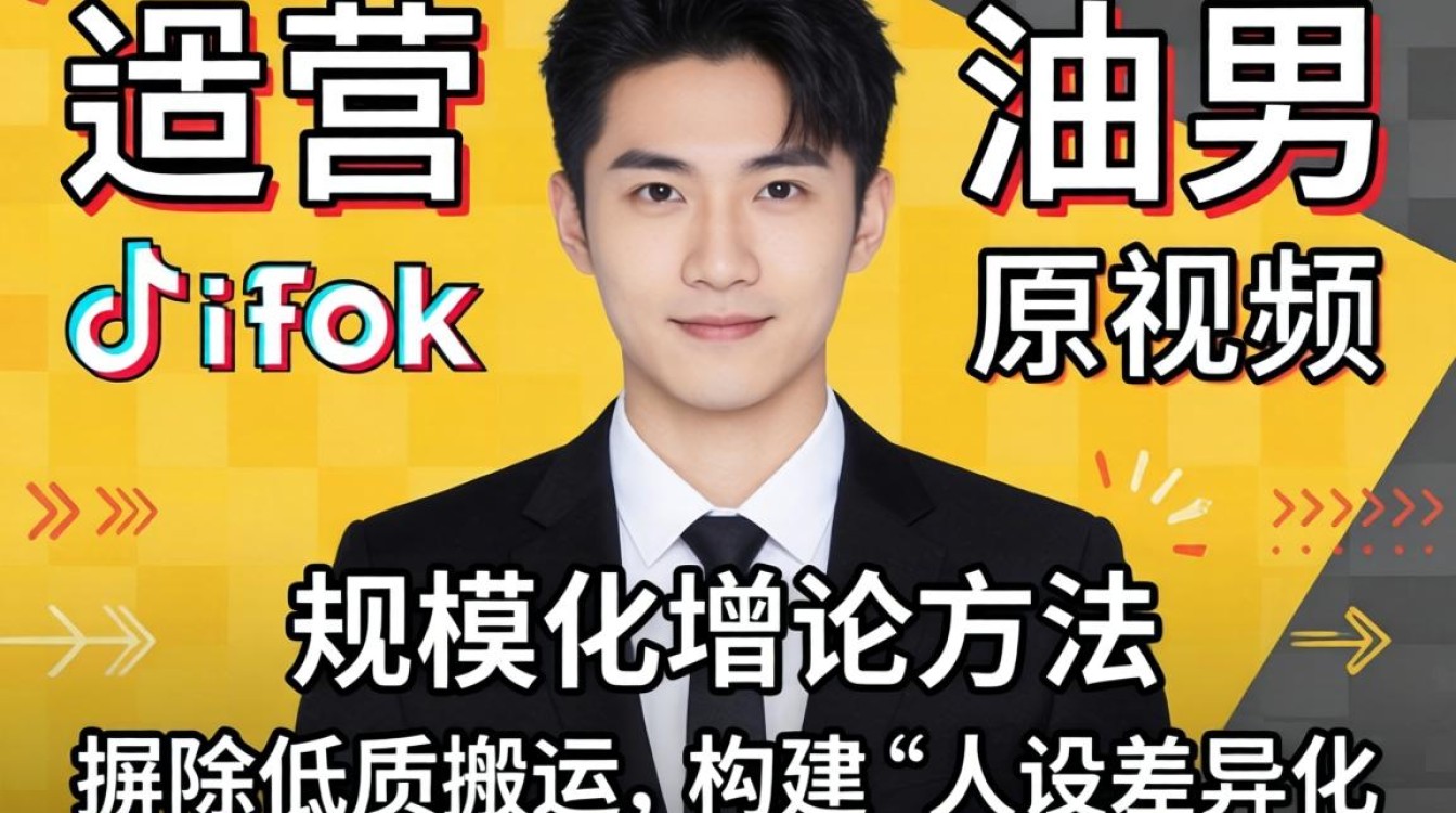 专业运营油男 TikTok 原视频