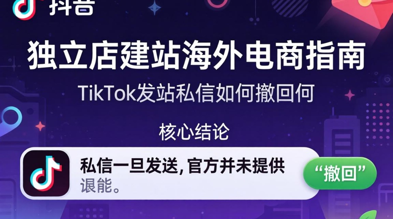TikTok 发错私信如何撤回