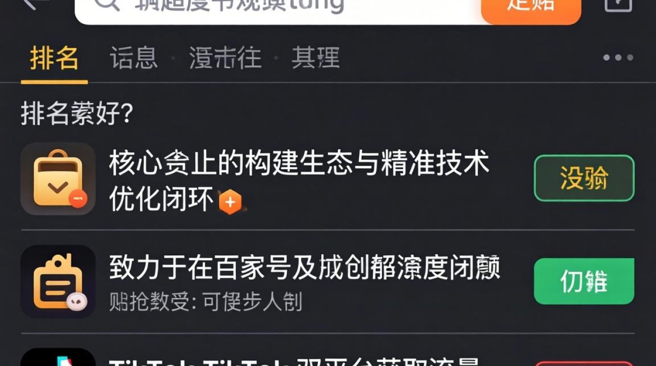百家号猪八戒 TikTok 怎么优化排名