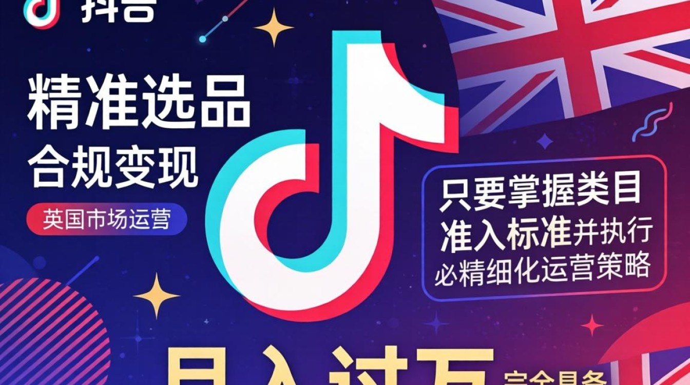 TikTok 英国店类目要求 变现技巧