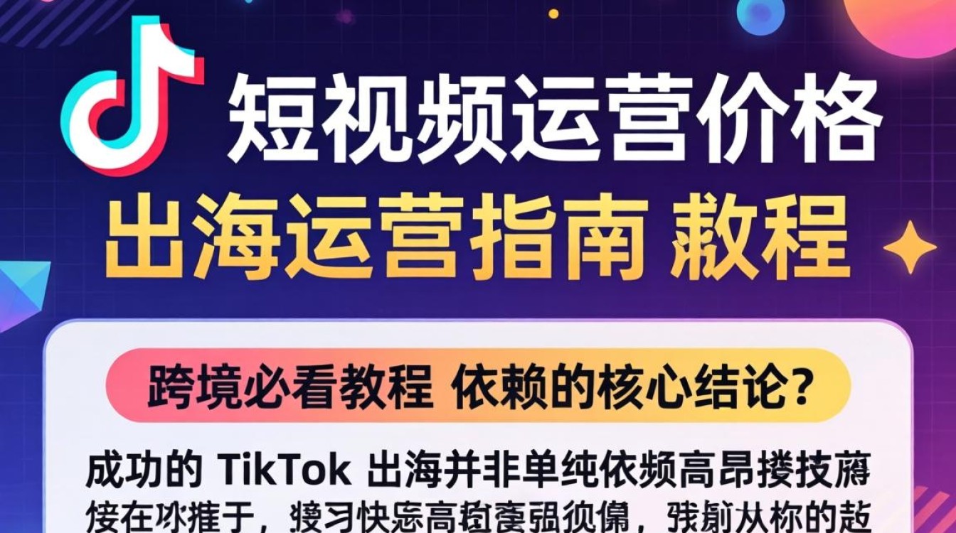 TikTok 短视频运营价格是多少