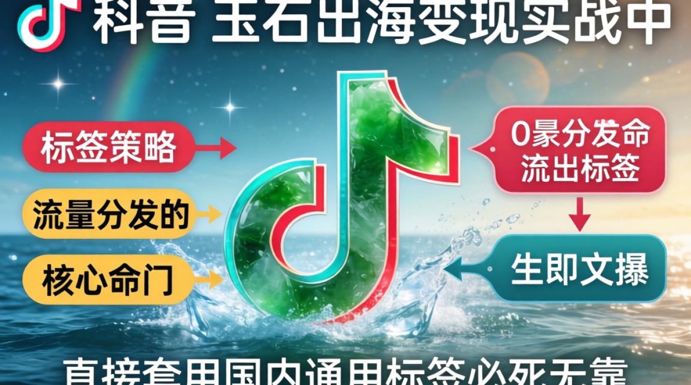 TikTok 玉石用什么标签