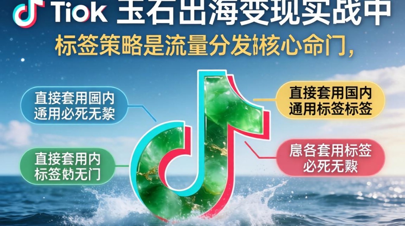 TikTok 玉石用什么标签
