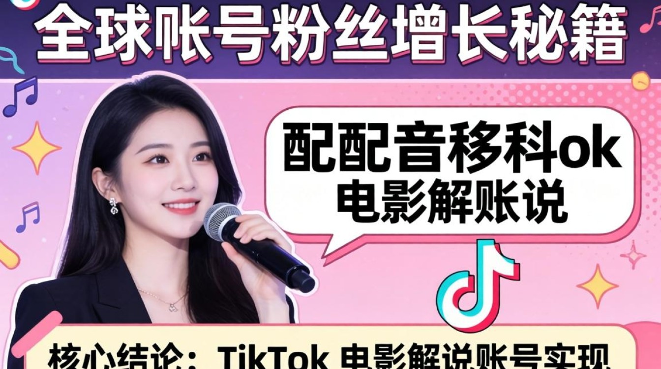 TikTok 电影解说怎么配音