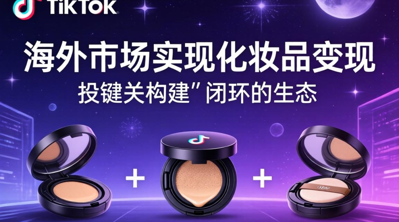 TikTok 化妆品视频怎么海外赚钱