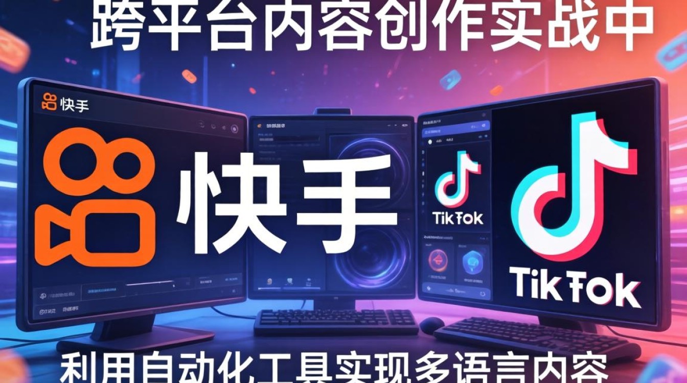 快手手机TikTok自动翻译软件怎么用