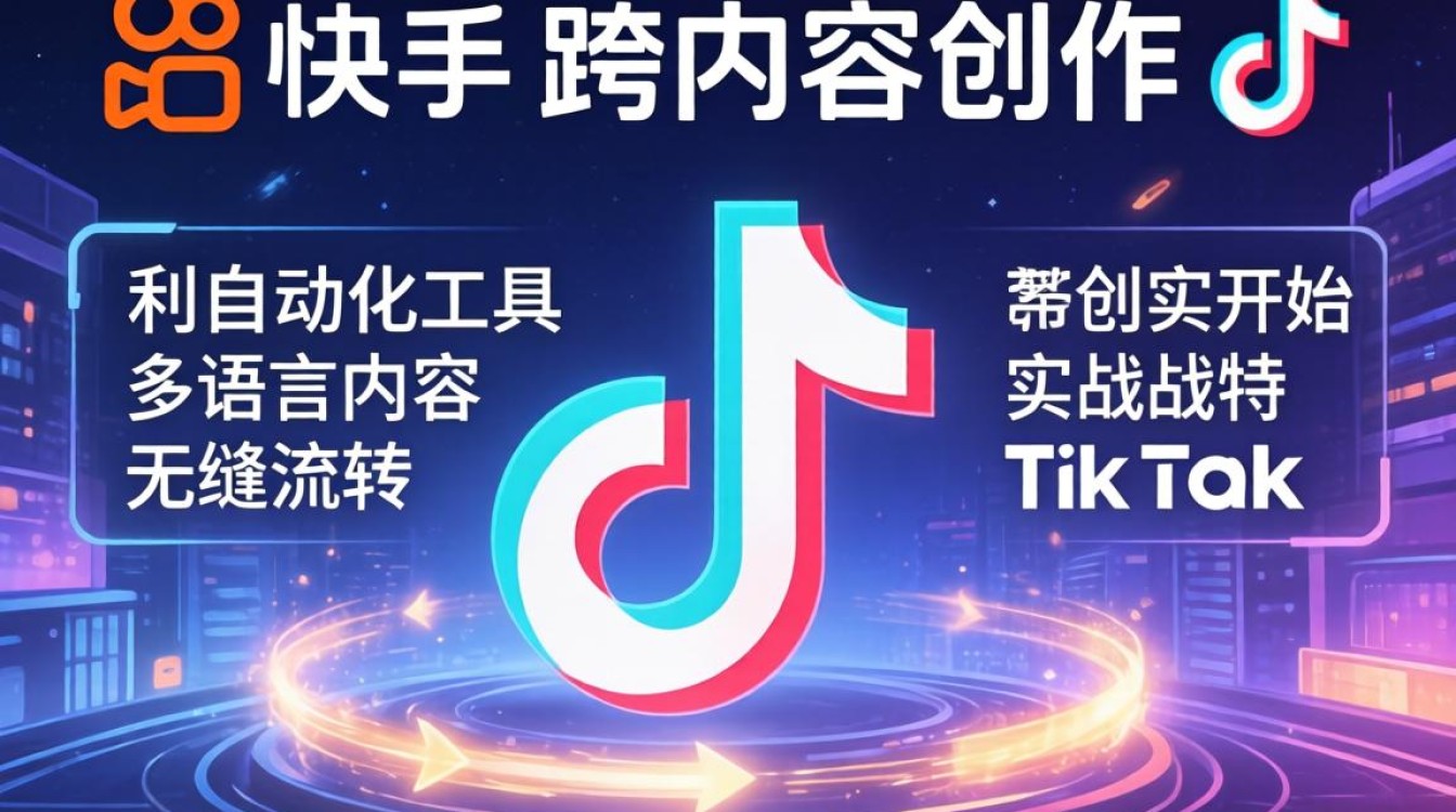 快手手机TikTok自动翻译软件怎么用
