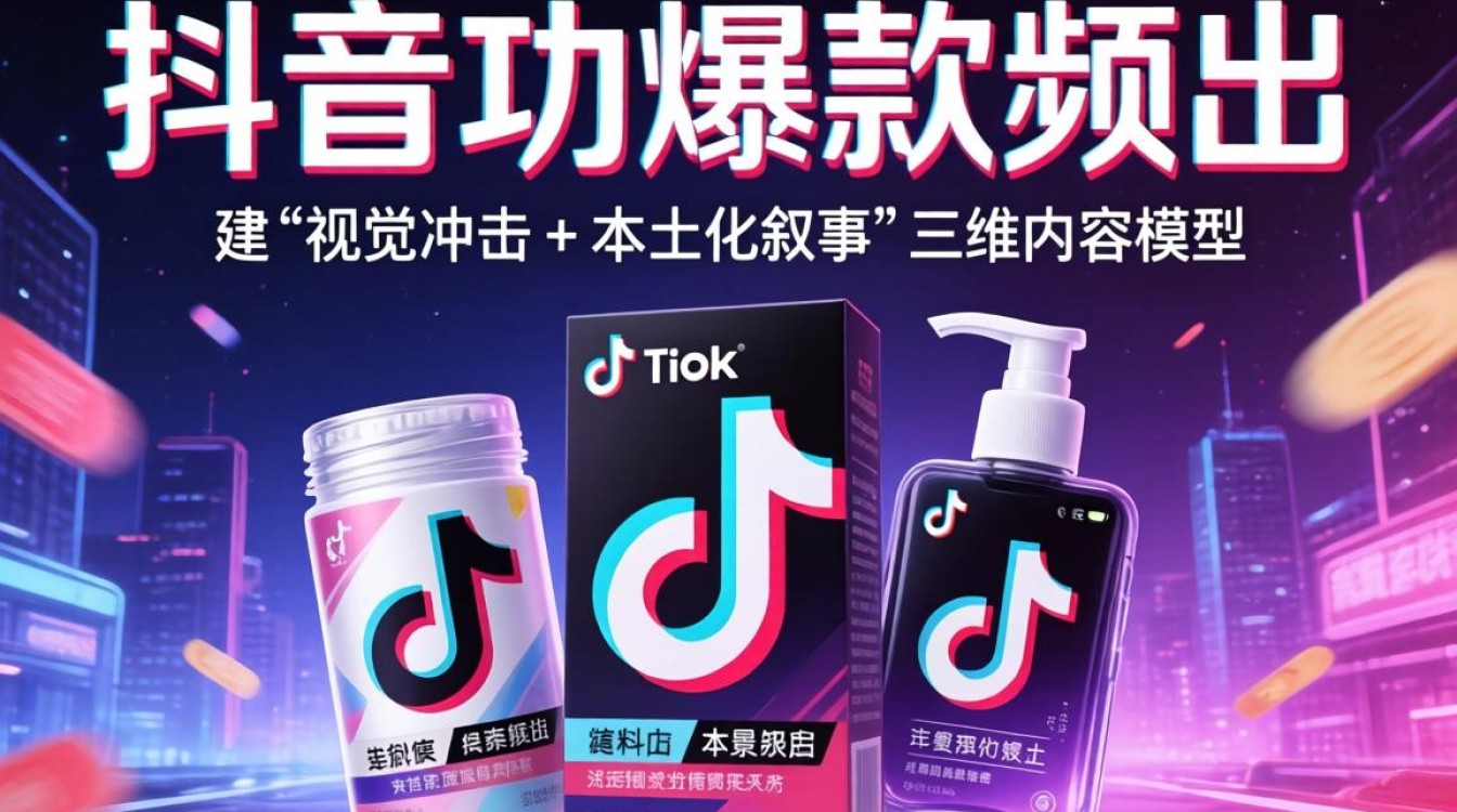 抖音我想玩tiktok展示产品内容创作技巧爆款频出