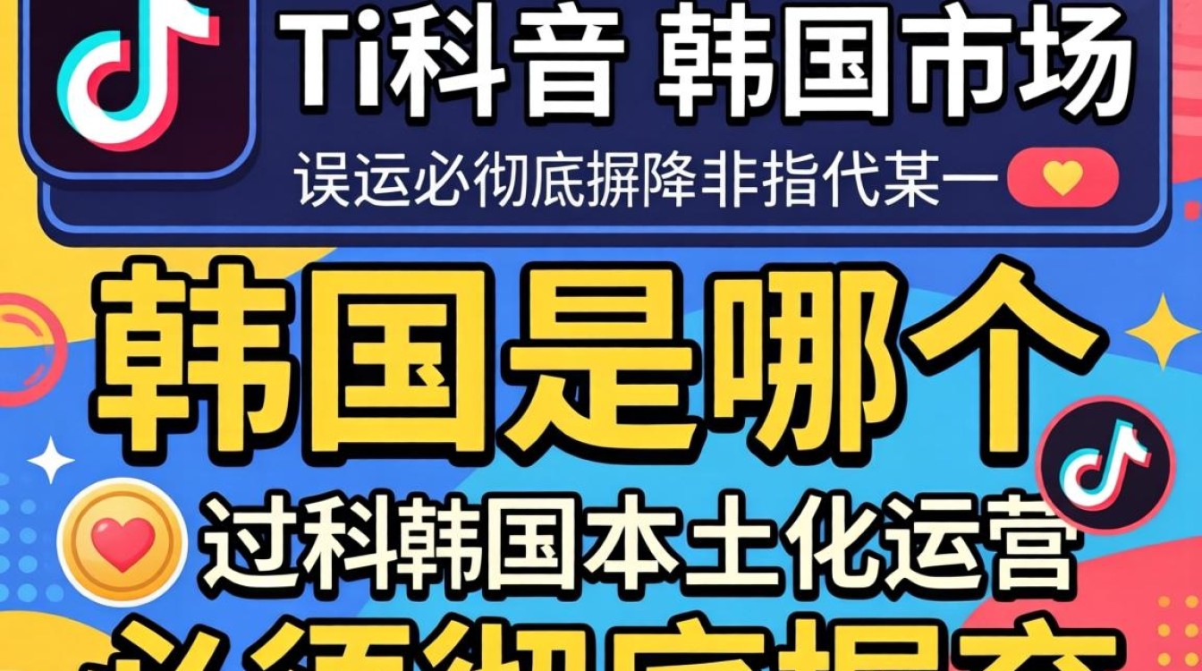 TikTok 里面韩国是哪个