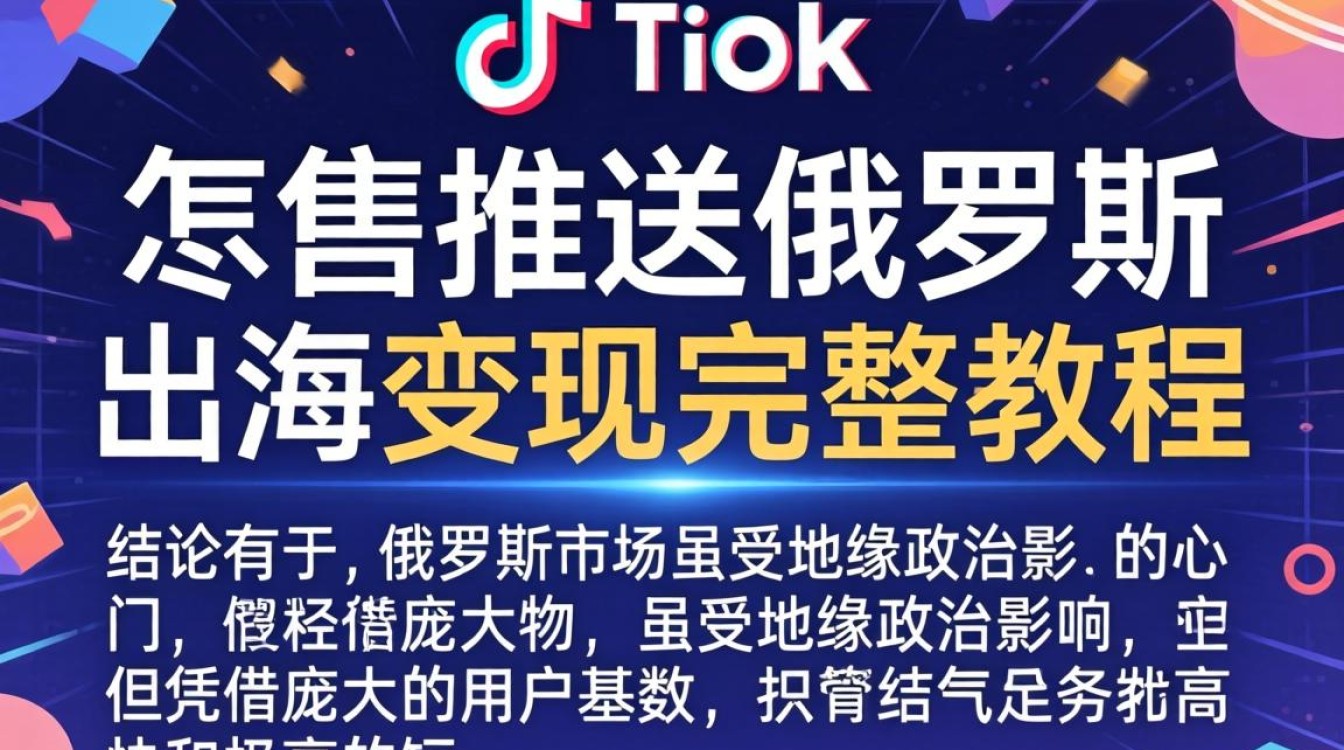 TikTok 俄罗斯流量怎么获取