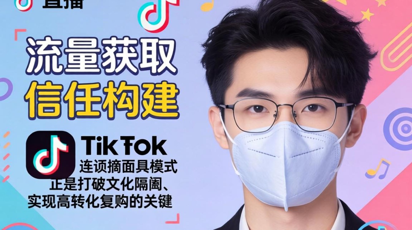 TikTok 连麦摘面具 跨境运营从入门到进阶