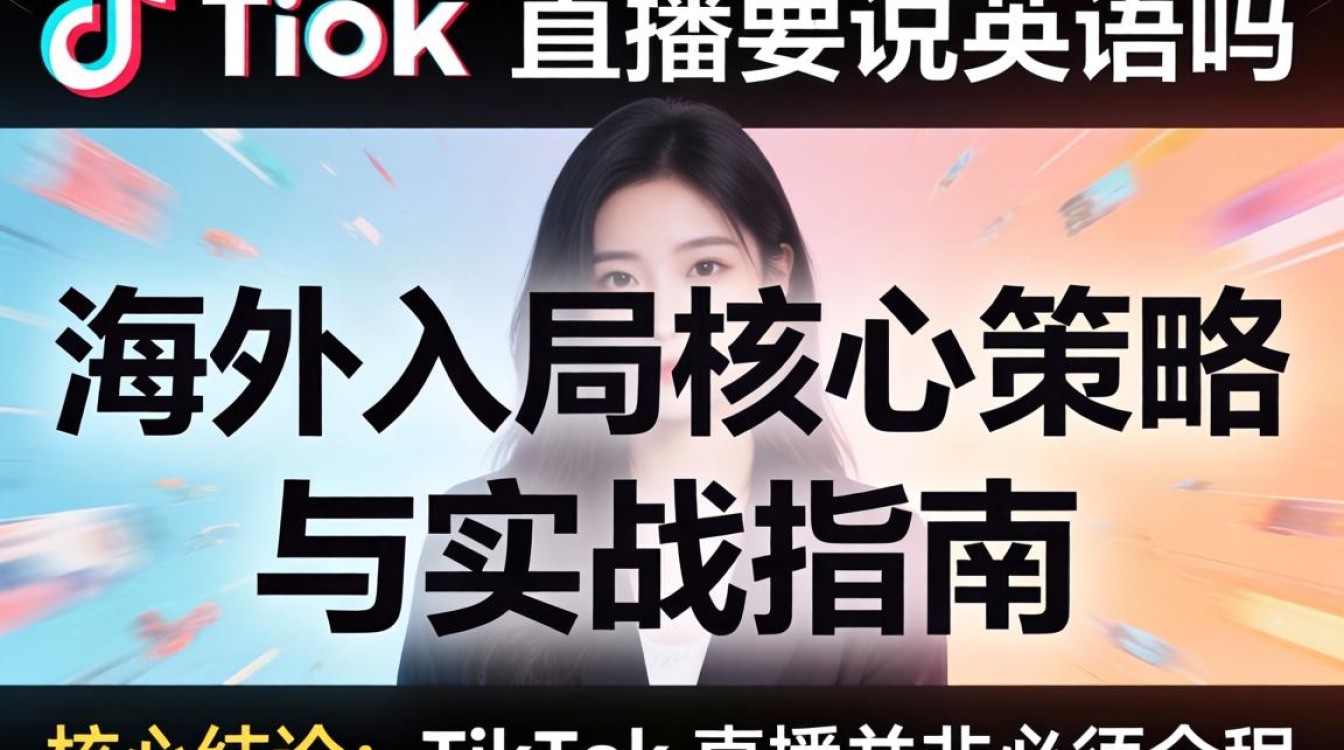 TikTok 直播要说英文吗