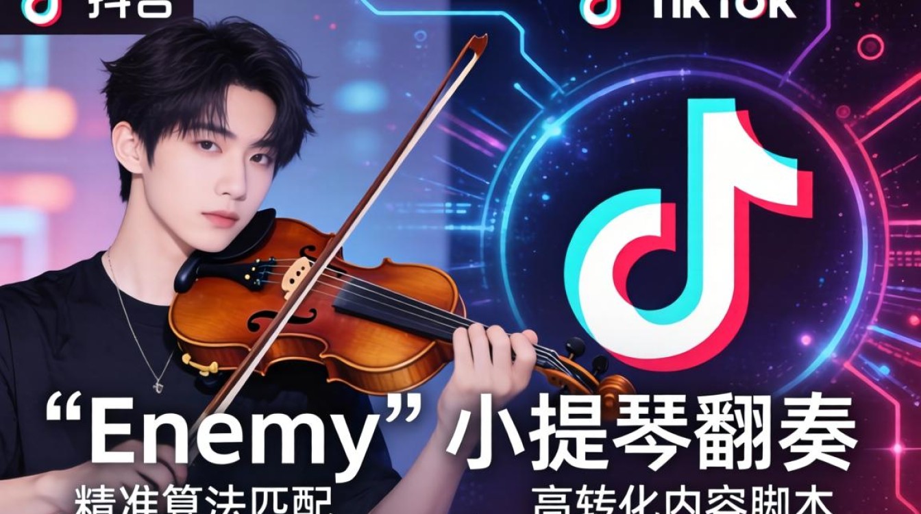 抖音 enemy 小提琴 tiktok 变现技巧