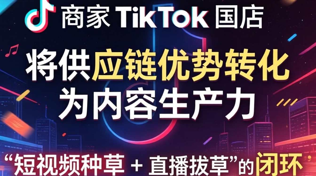 国内商家在 TikTok 开店怎么找流量密码
