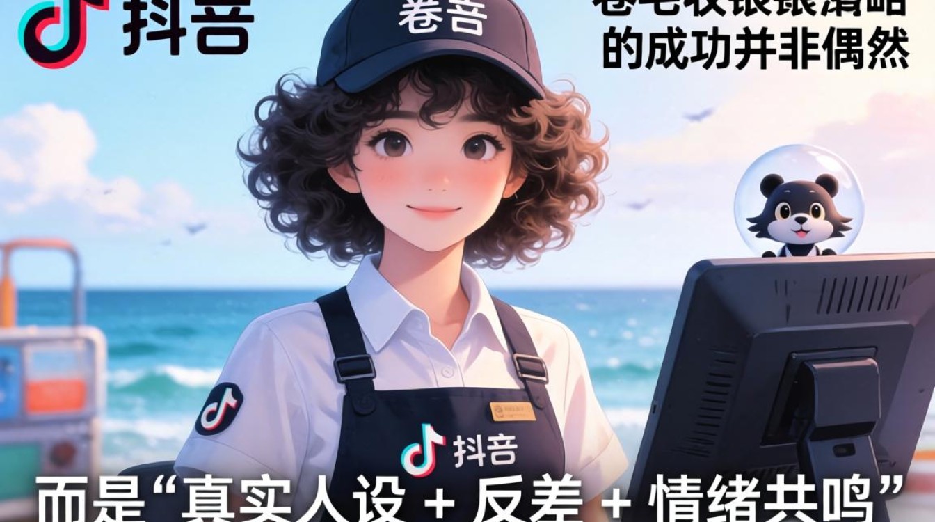 TikTok 卷毛收银员出海内容创作技巧