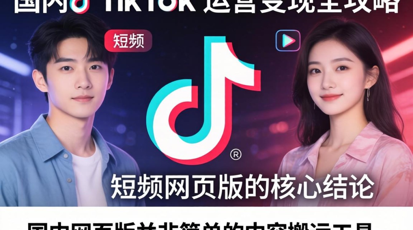 短视频国内网页版TikTok怎么运营变现