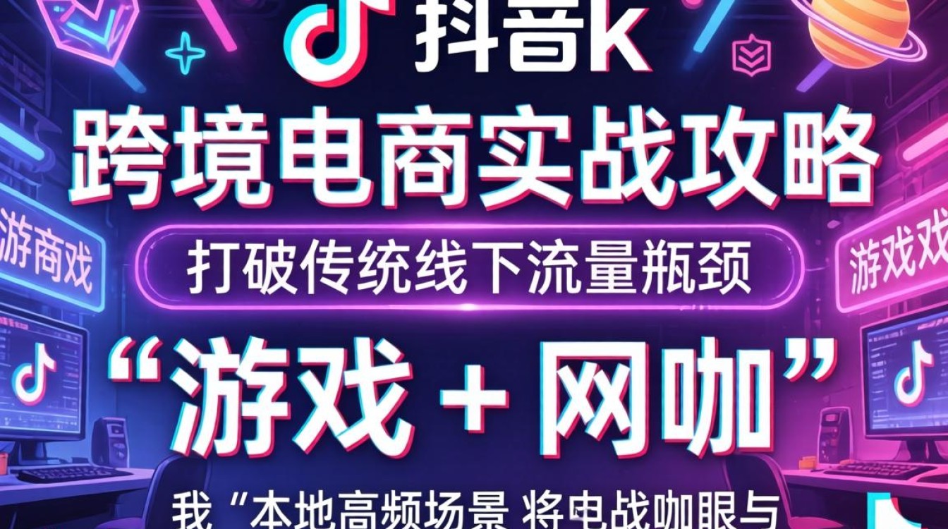 TikTok 游戏网咖 跨境电商实战攻略