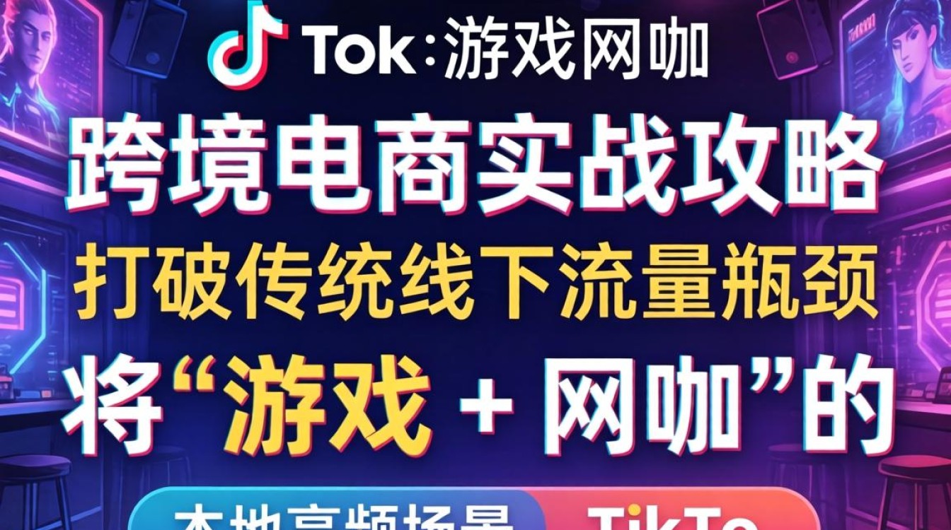 TikTok 游戏网咖 跨境电商实战攻略