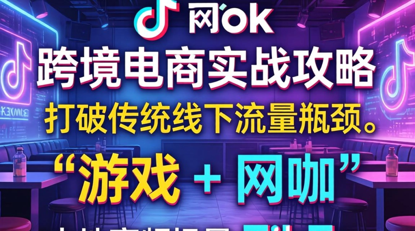 TikTok 游戏网咖 跨境电商实战攻略