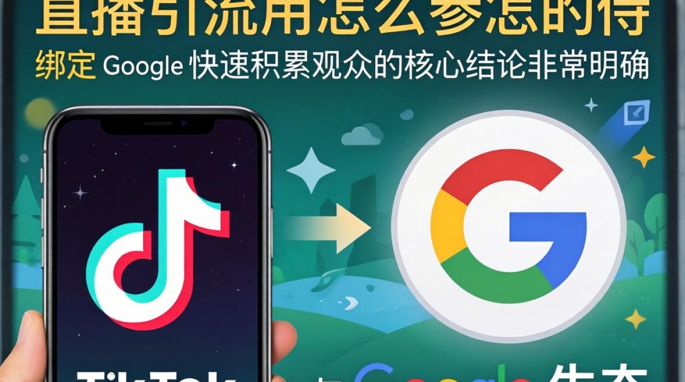 直播引流怎么用 TikTok 绑定 Google