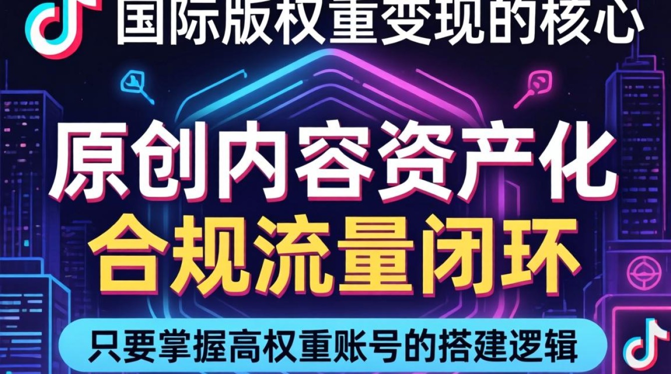 TikTok 国际版权重怎么提升