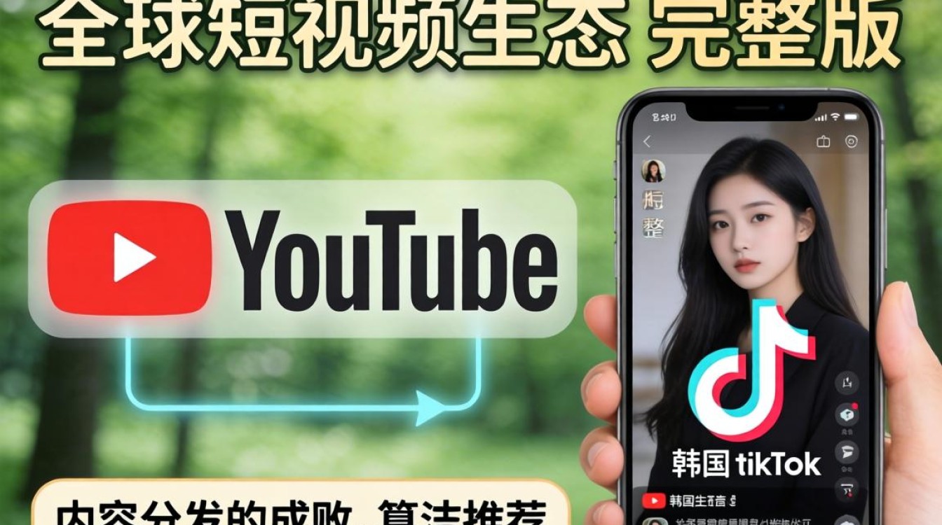 YouTube 韩国 tiktok 完整版 算法推荐机制解析