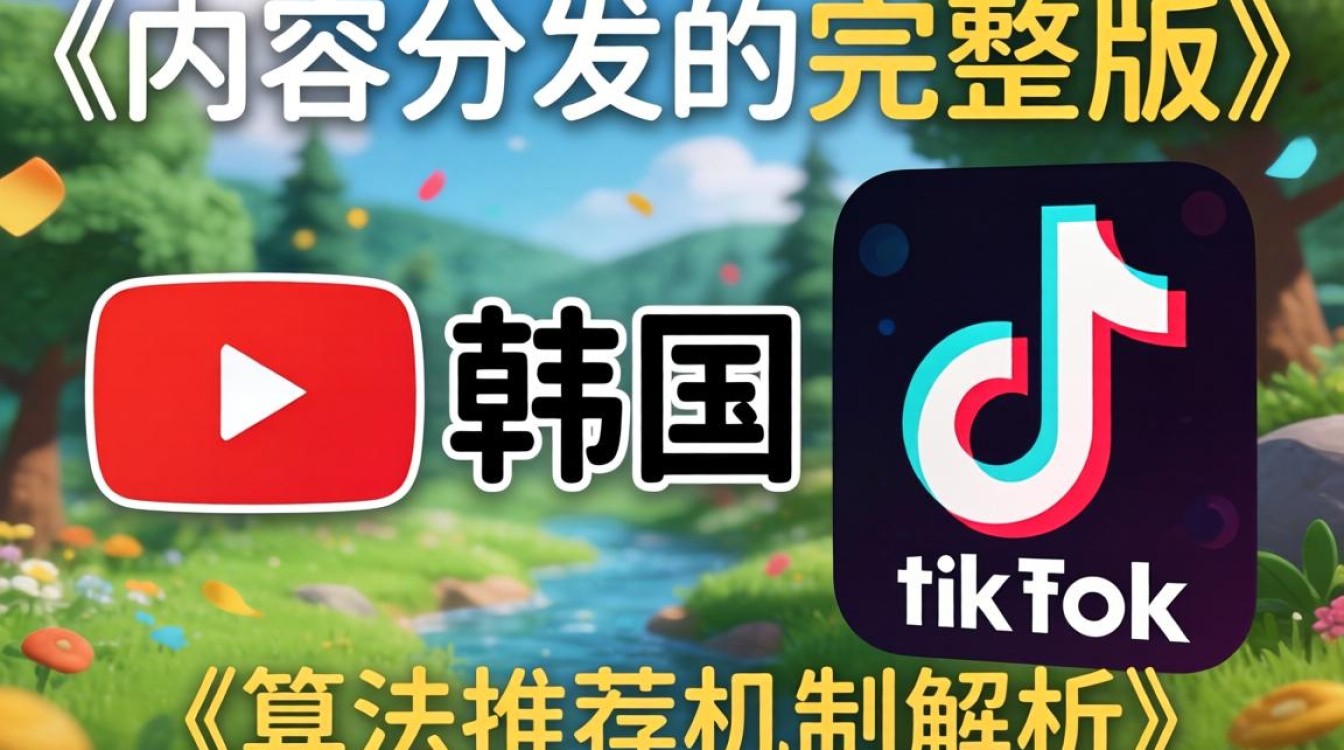 YouTube 韩国 tiktok 完整版 算法推荐机制解析