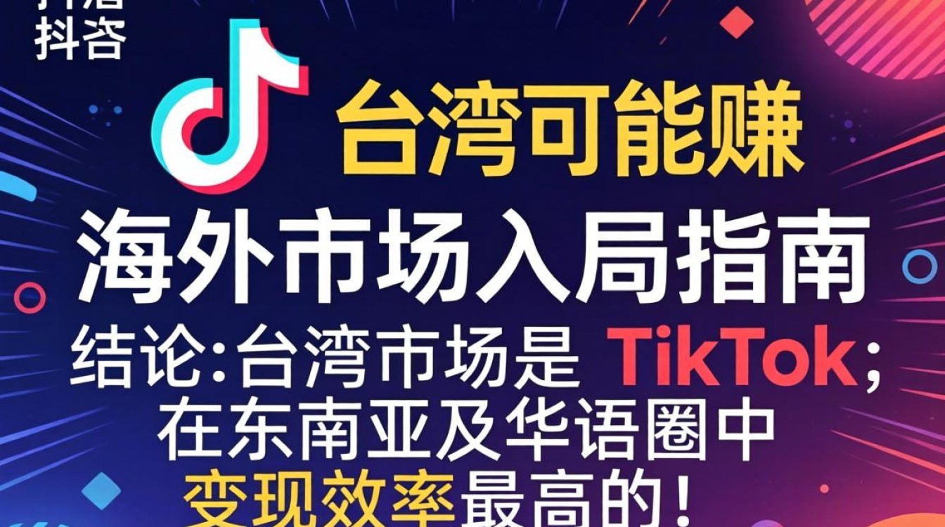 TikTok在台湾能赚吗