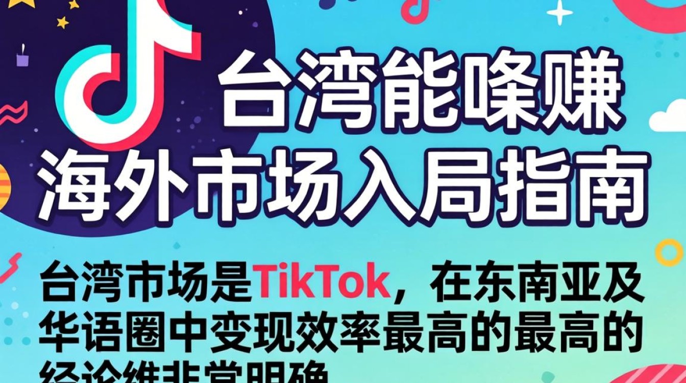 TikTok在台湾能赚吗