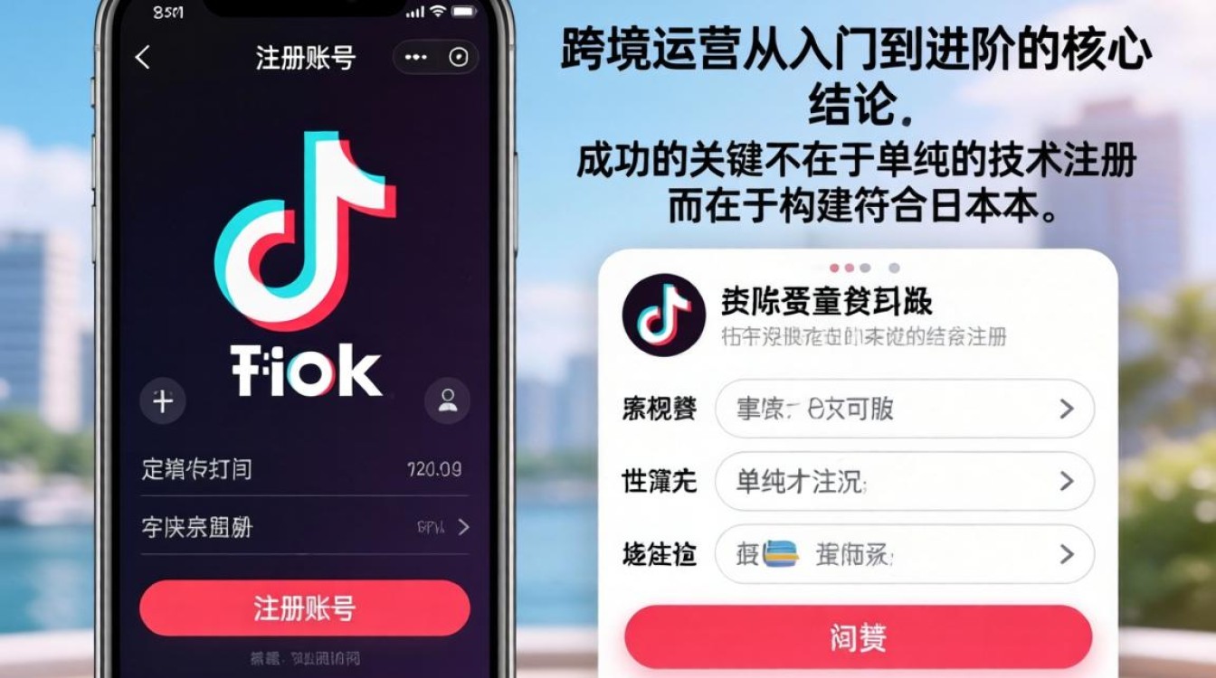 TikTok 日版注册流程与跨境运营入门技巧