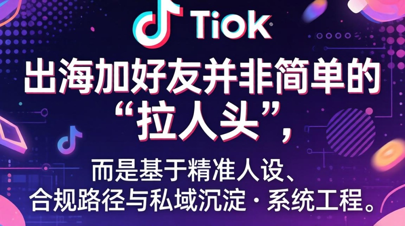 TikTok 抖音加好友 出海运营指南