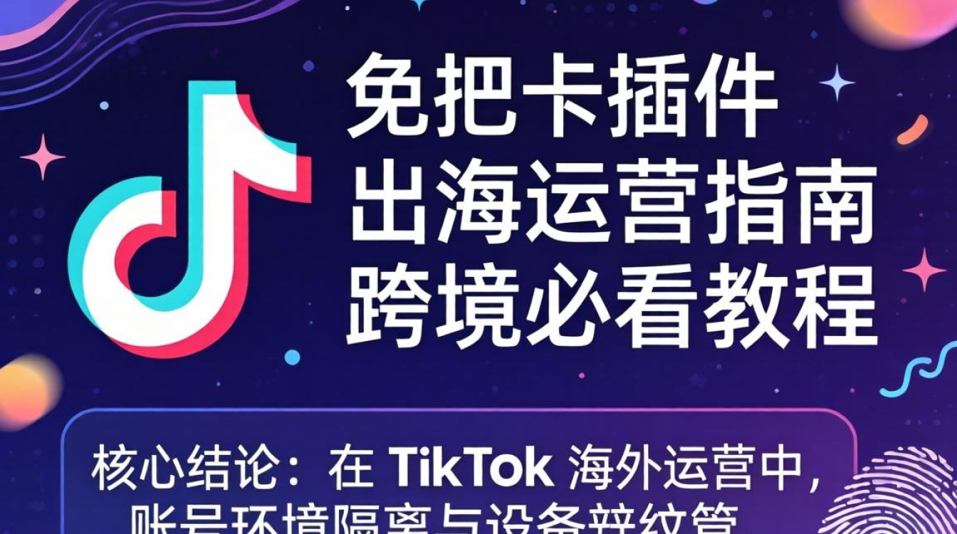 TikTok 免把卡插件安装教程及出海运营指南