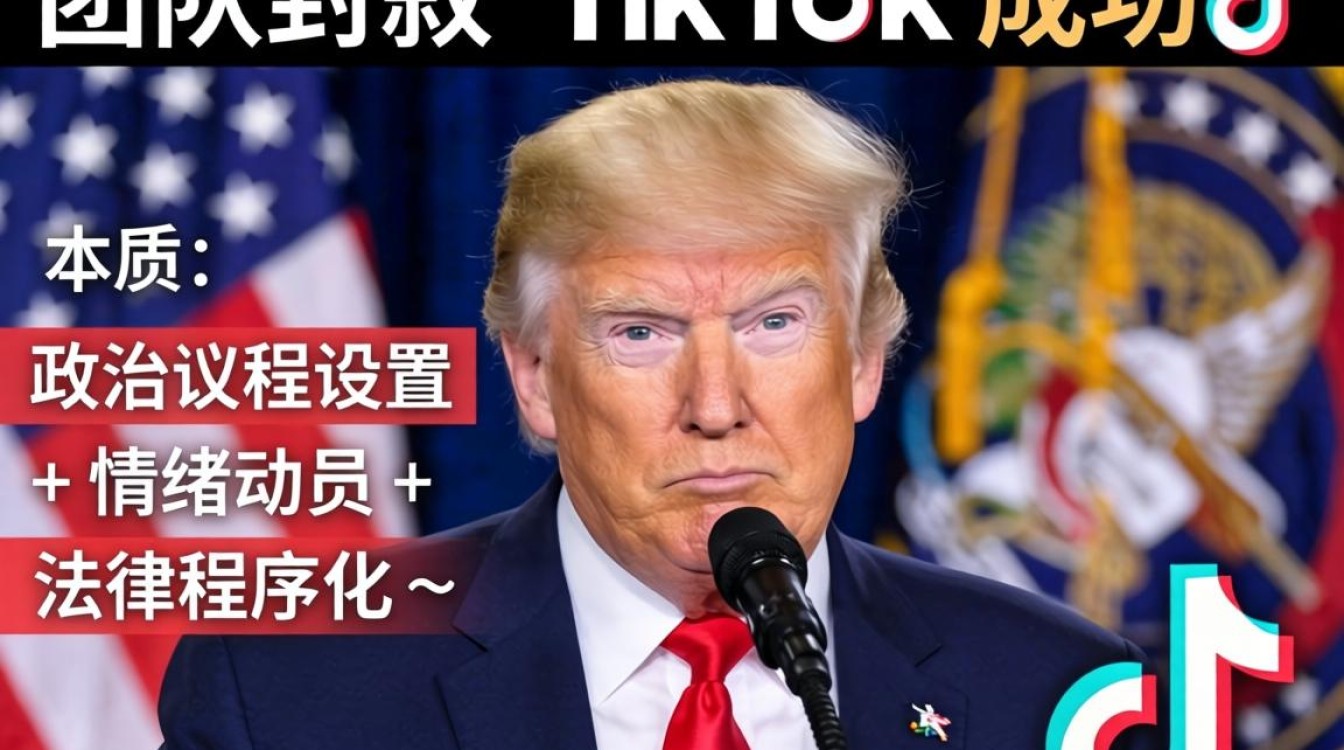 特朗普封杀tiktok成功套路解析