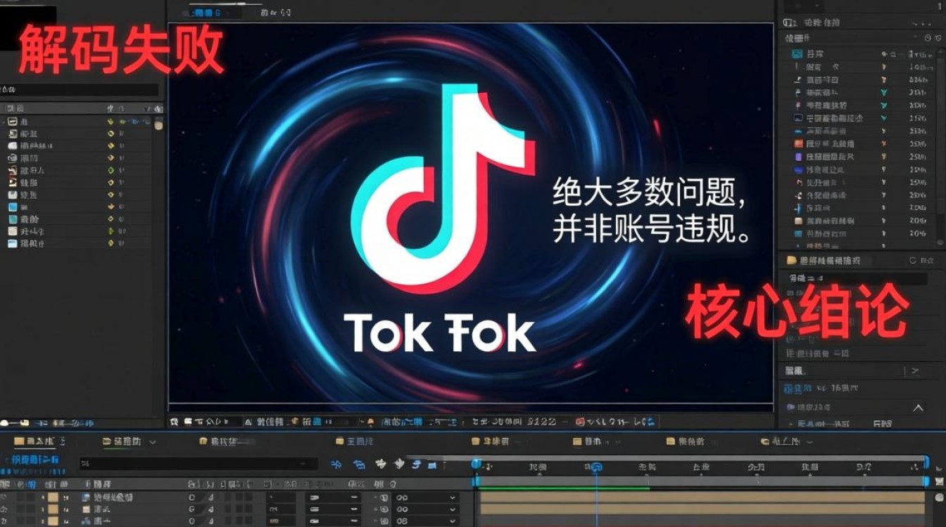 TikTok 上传视频解码失败怎么办